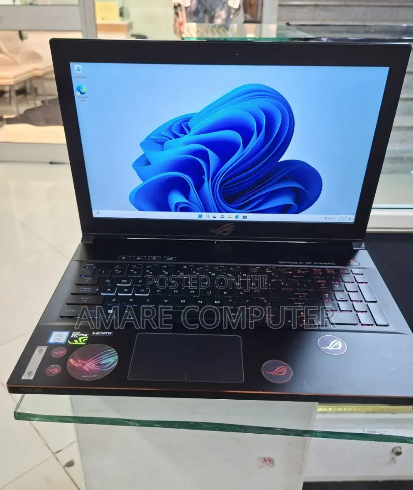 New Laptop Asus ROG Zephyrus G15 16GB Intel Core I7 HDD+SSD 1T