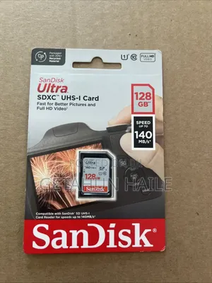 Sandisk Ultra 128gb Camera Memory Card Sdxc 128gb Memorycar