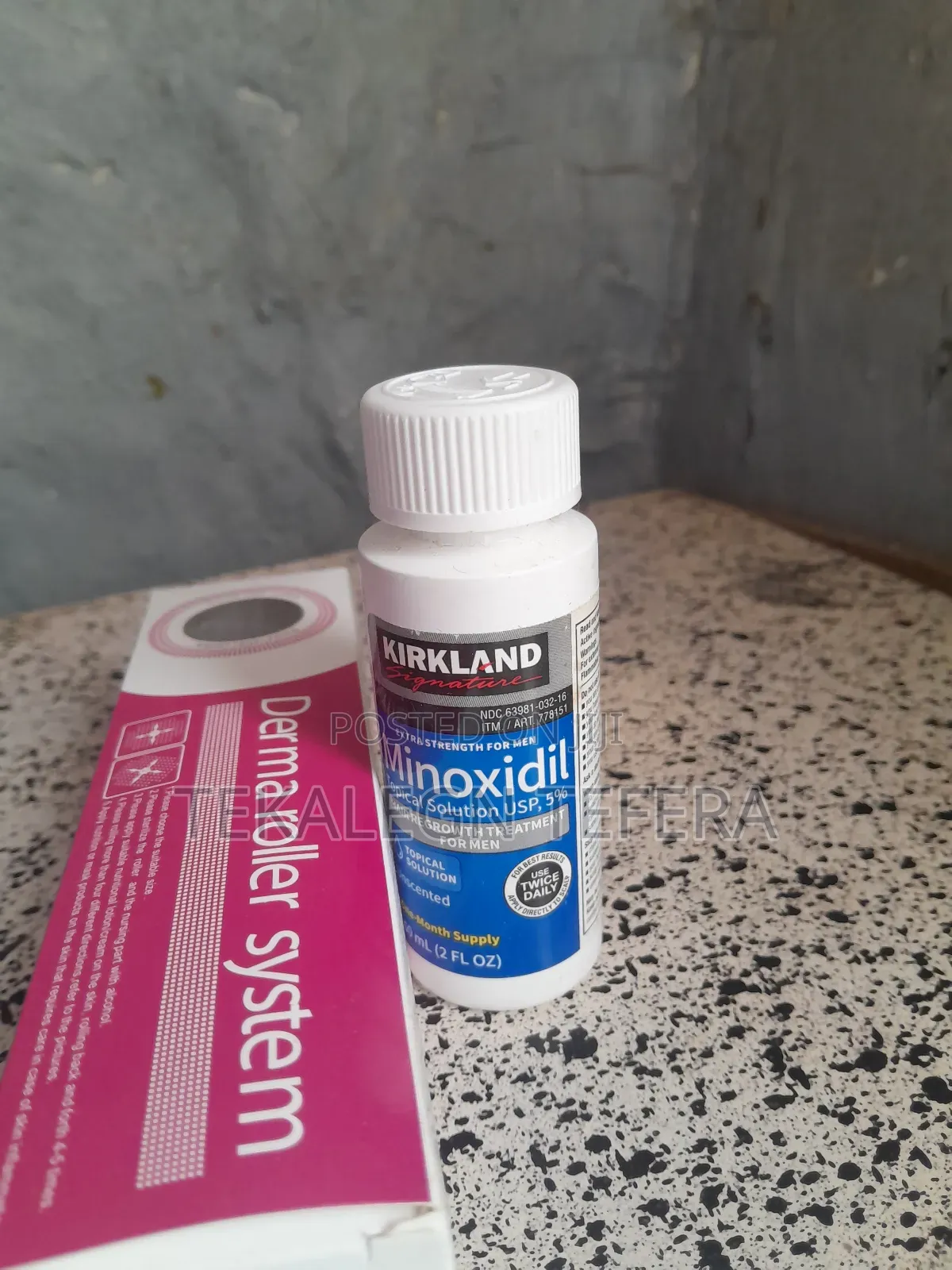 Minoxidil ፀጉር እና ፂም ማሳደጊያ Men's Hair and Beard Growth