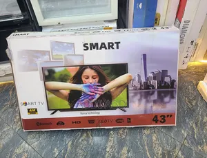 Smart Tv 43 Inch Doubel Glass