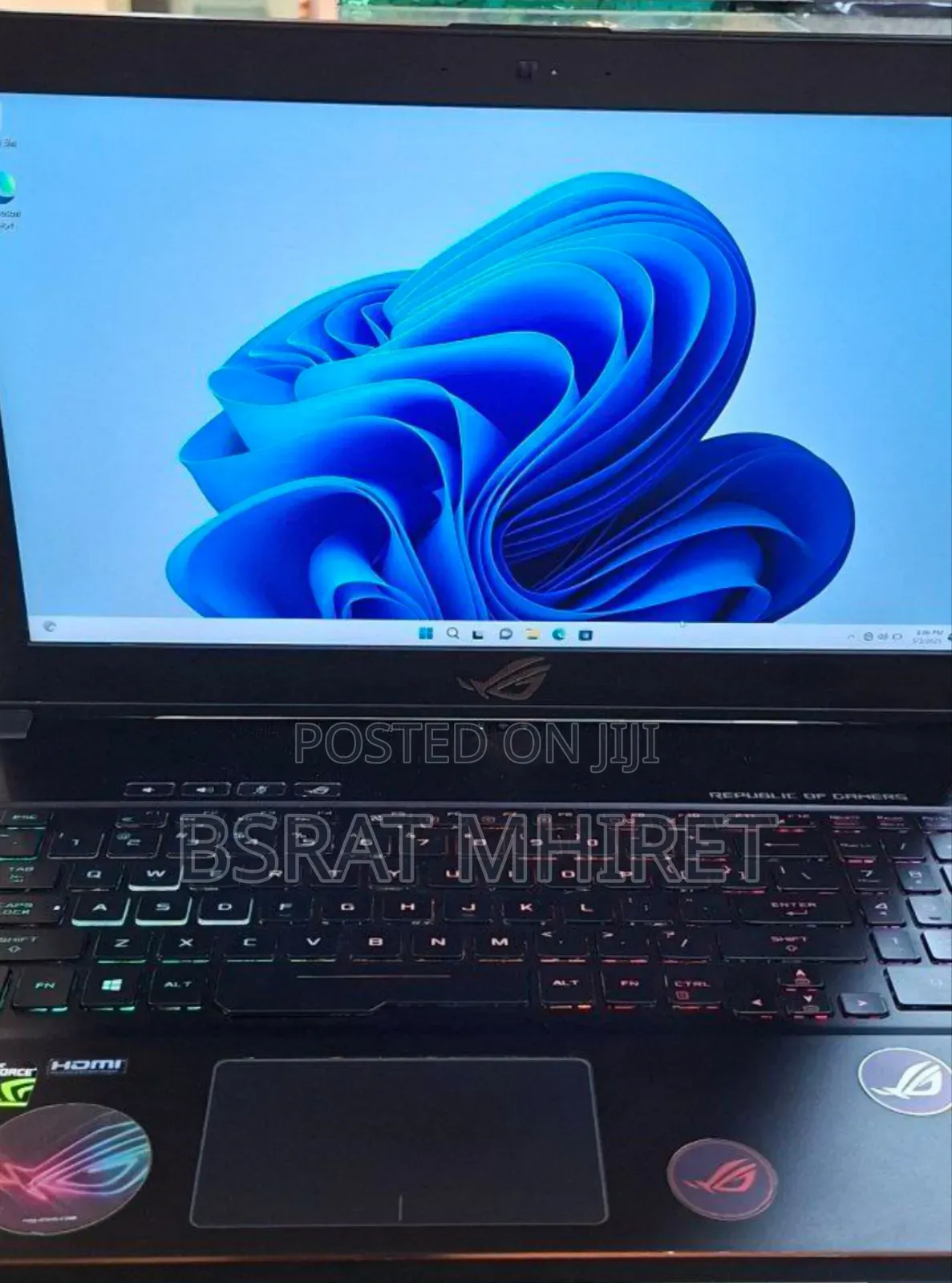 New Laptop Asus ROG Zephyrus G15 16GB Intel Core I7 SSD 128GB