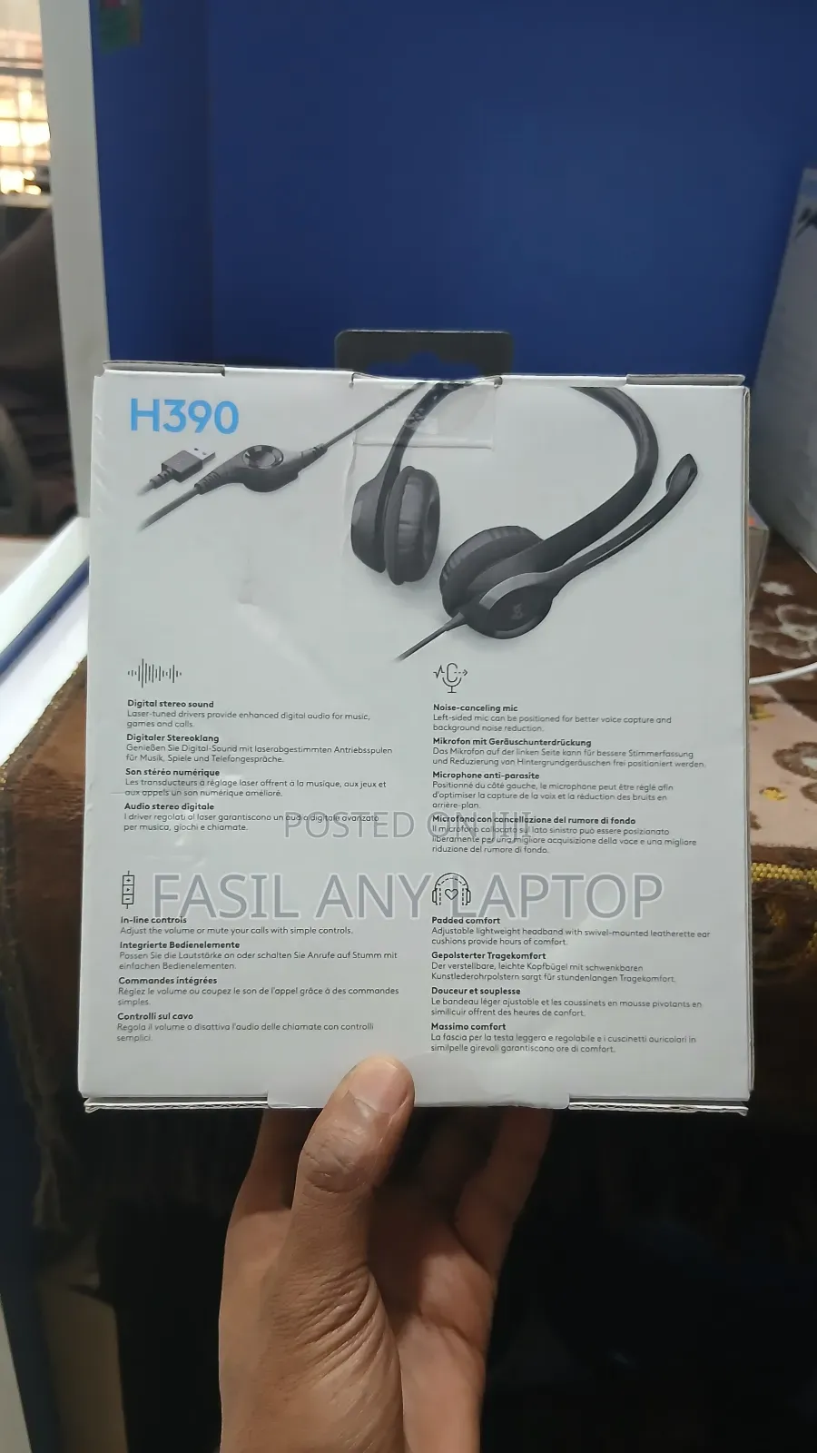 Logitech Heaphone With Mic