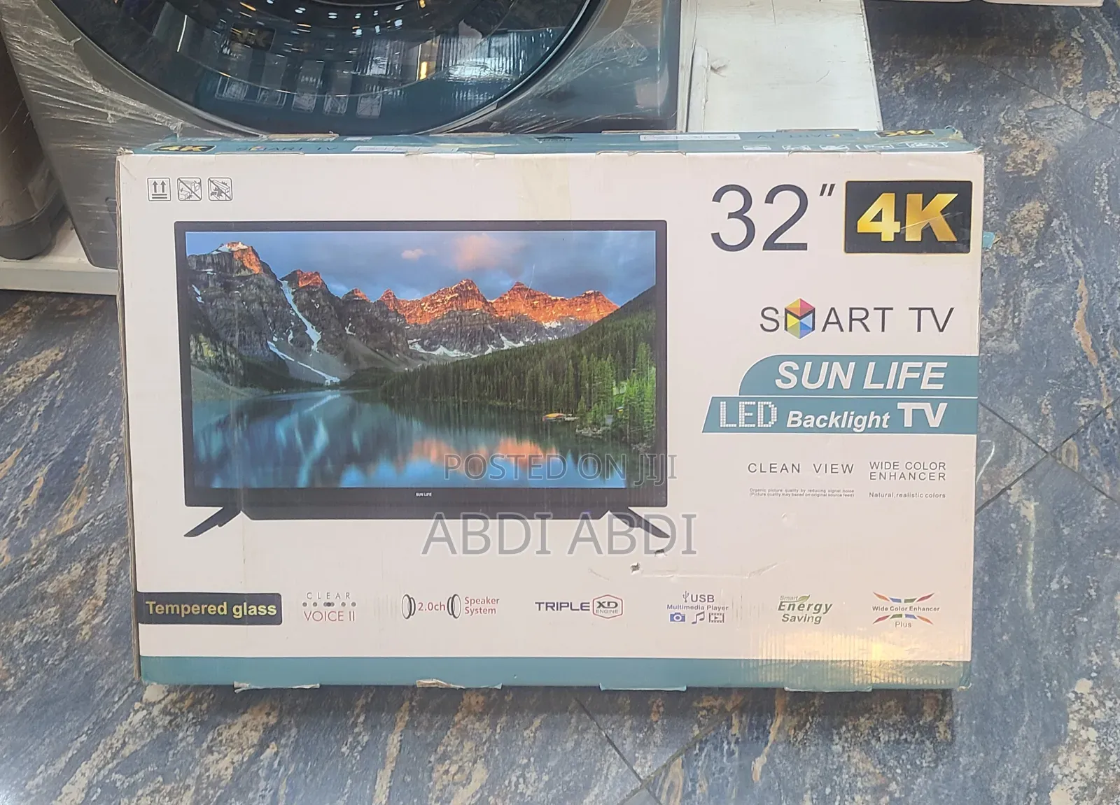 Sun Life Tv 32 Inch Smart Doubel Glass