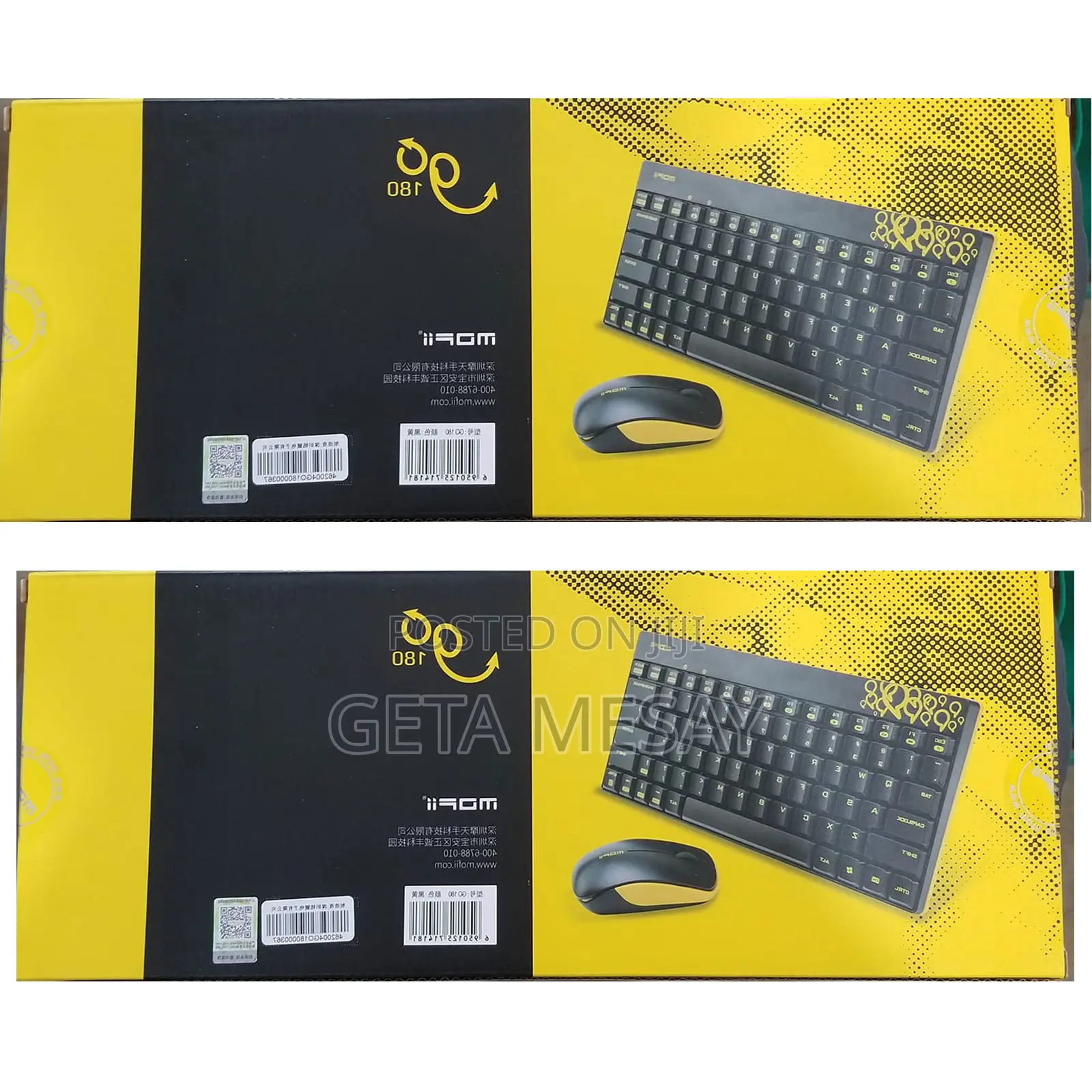 Wireless Keybord and Mouse Mofii G180 Combo