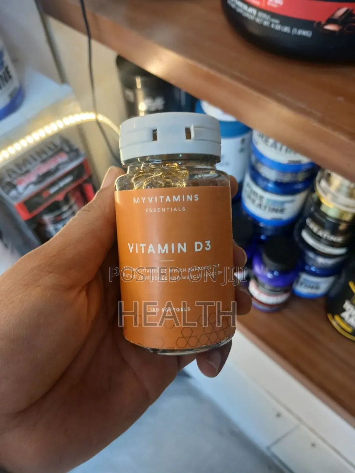 Vitamin D3 ( 180 Softgels )