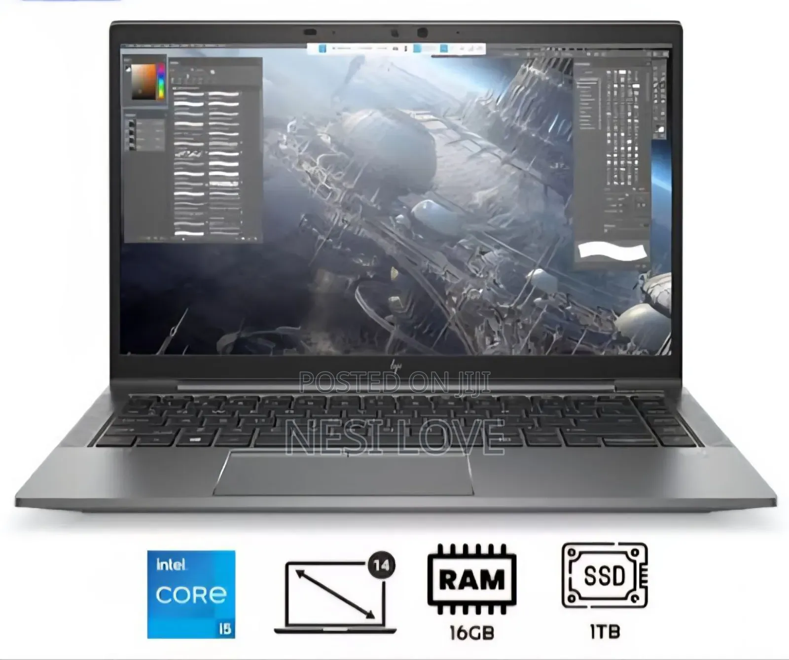 New Laptop HP ZBook Firefly G8 16GB Intel Core I5 SSD 1T