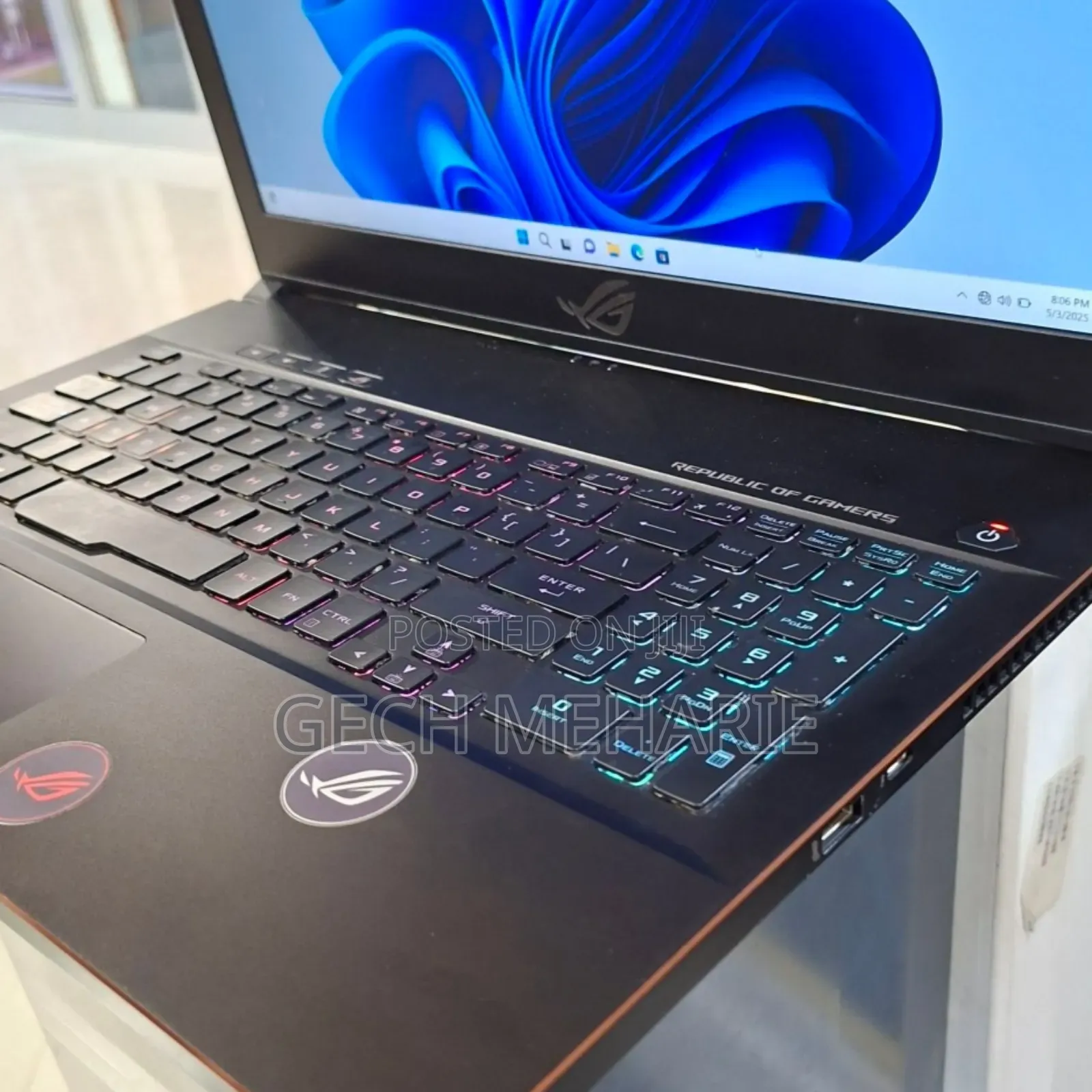 New Laptop Asus ROG Zephyrus G15 16GB Intel Core I7 HDD 1T