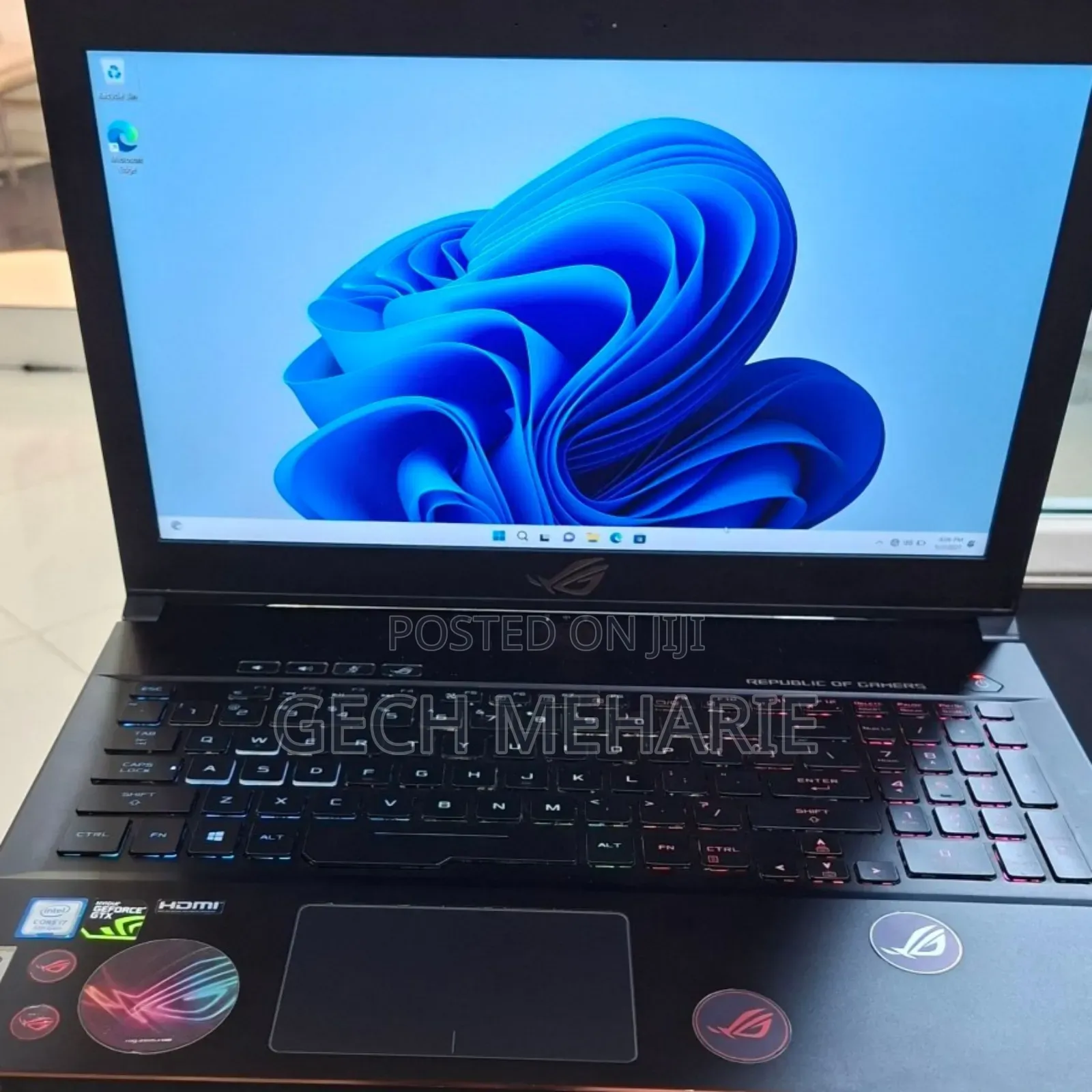 New Laptop Asus ROG Zephyrus G15 16GB Intel Core I7 HDD 1T