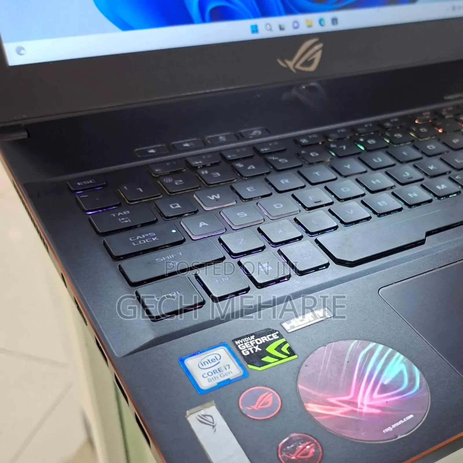 New Laptop Asus ROG Zephyrus G15 16GB Intel Core I7 HDD 1T