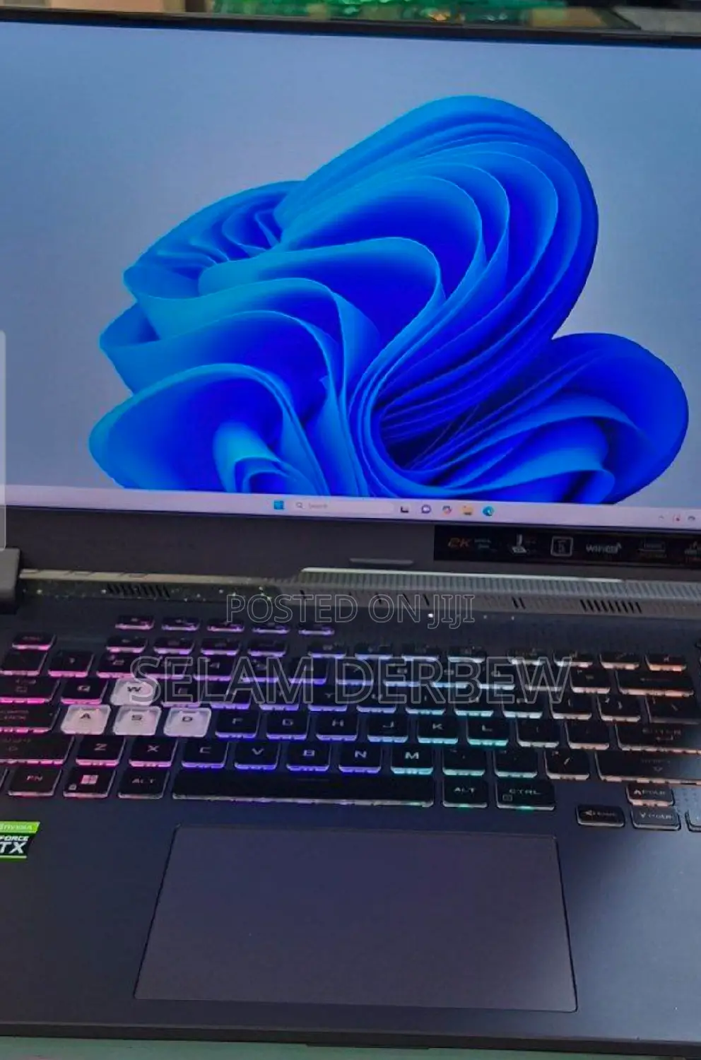 New Laptop Asus ROG Strix G15 16GB AMD Ryzen 9 SSD 512GB