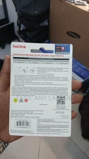 Sandisk 256 Flash