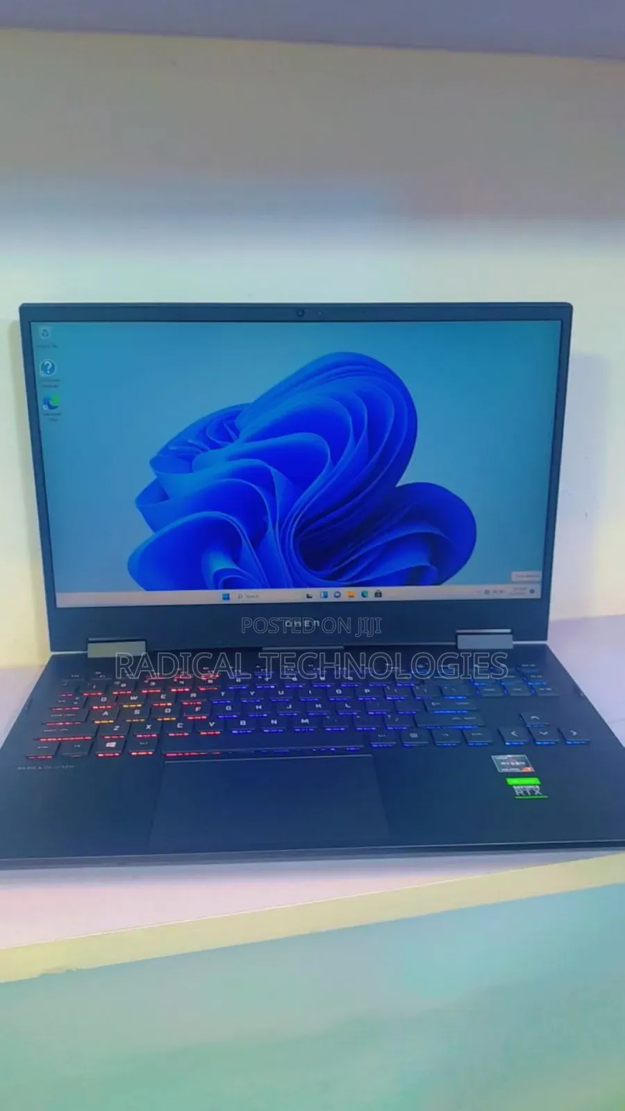 New Laptop HP Omen 15 16GB AMD Ryzen 7 SSD 512GB
