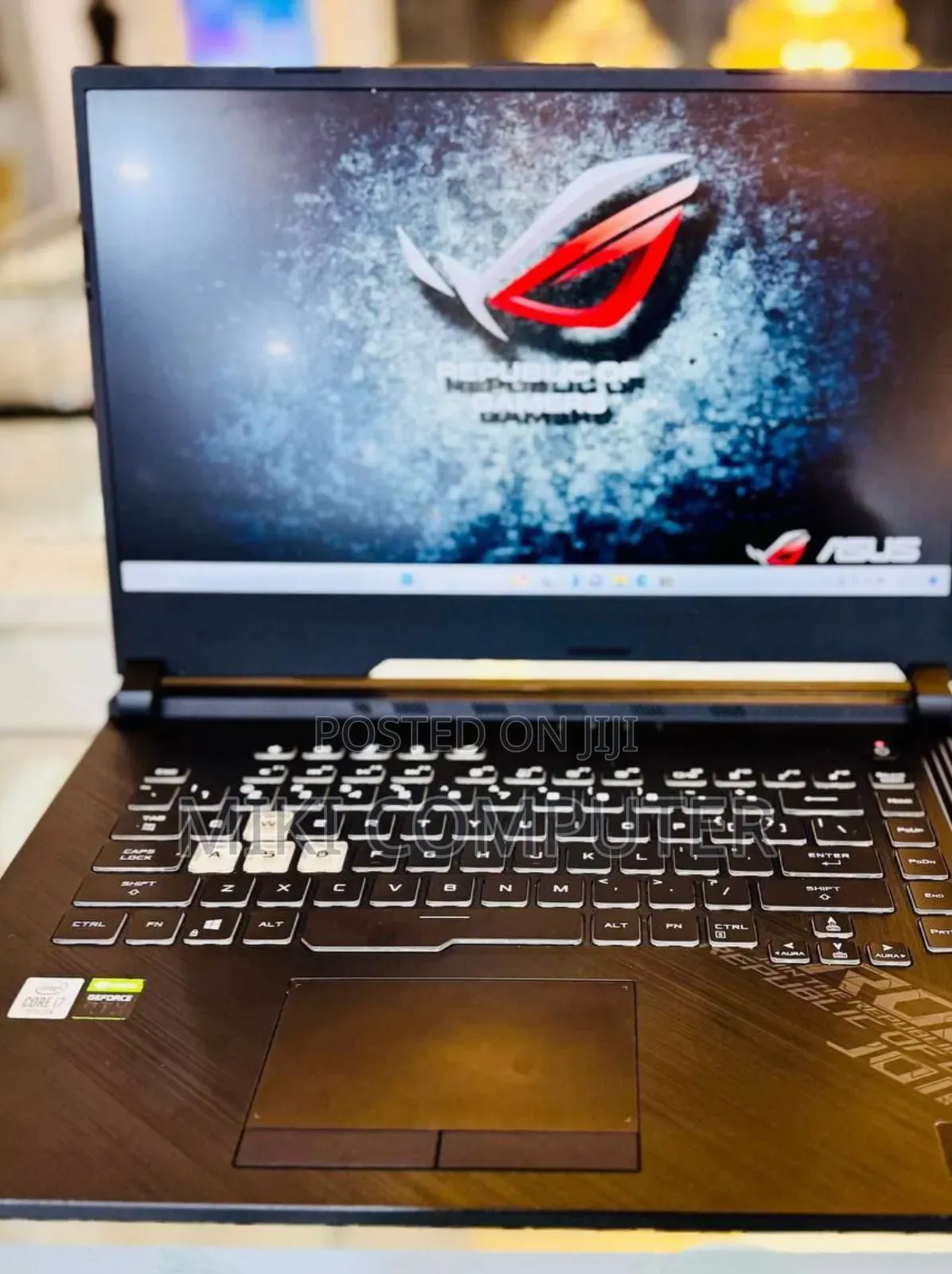 New Laptop Asus ROG Strix G16 G614 16GB Intel Core I7 SSD 1T