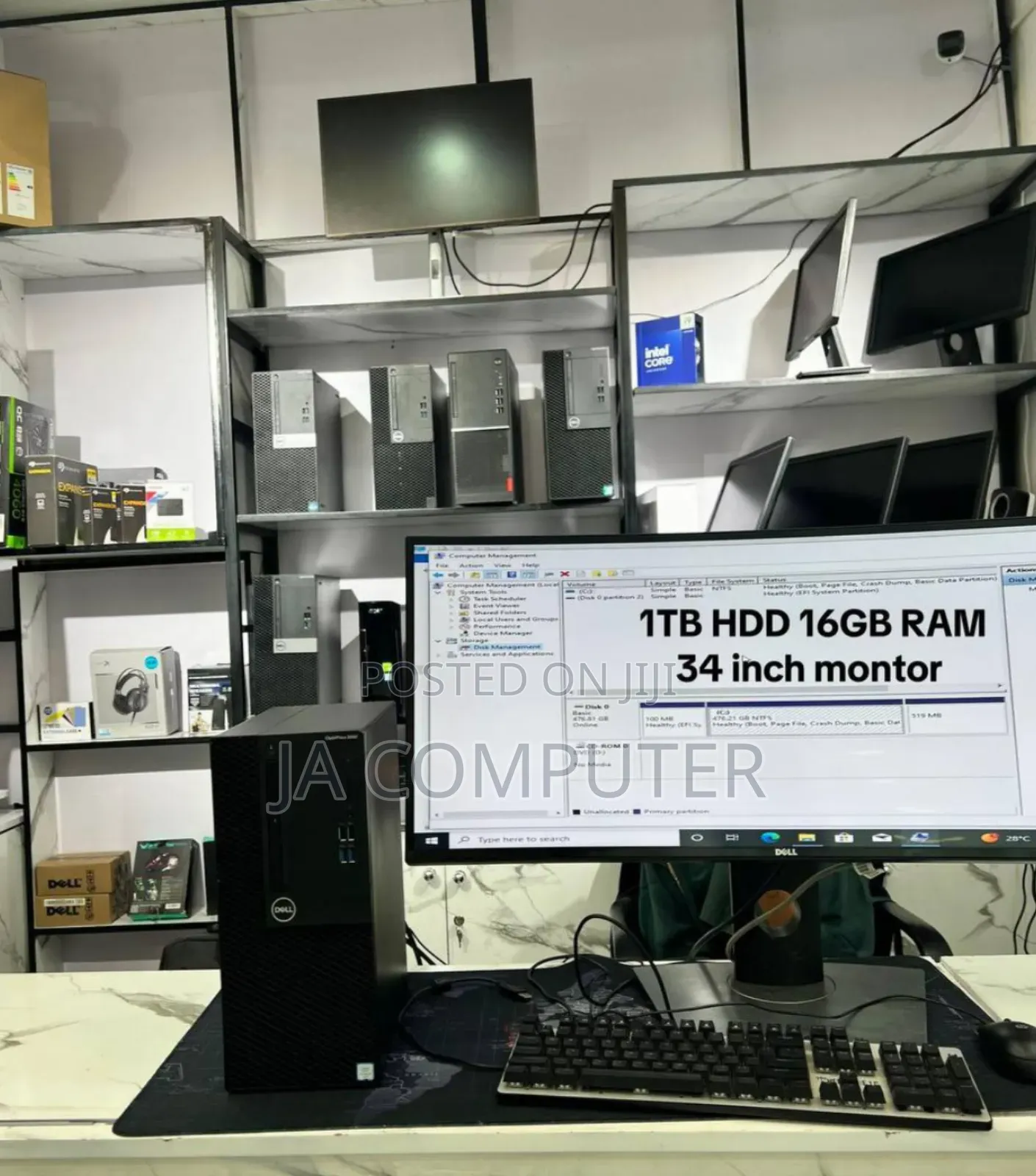 New Desktop Computer Dell OptiPlex 3060 16GB Intel Core I5 SSD 512GB