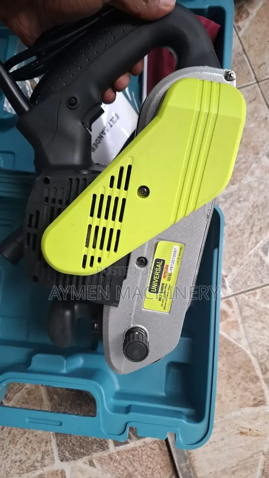 Original Universal Belt Sander 1200w ቤልት ሳንደር