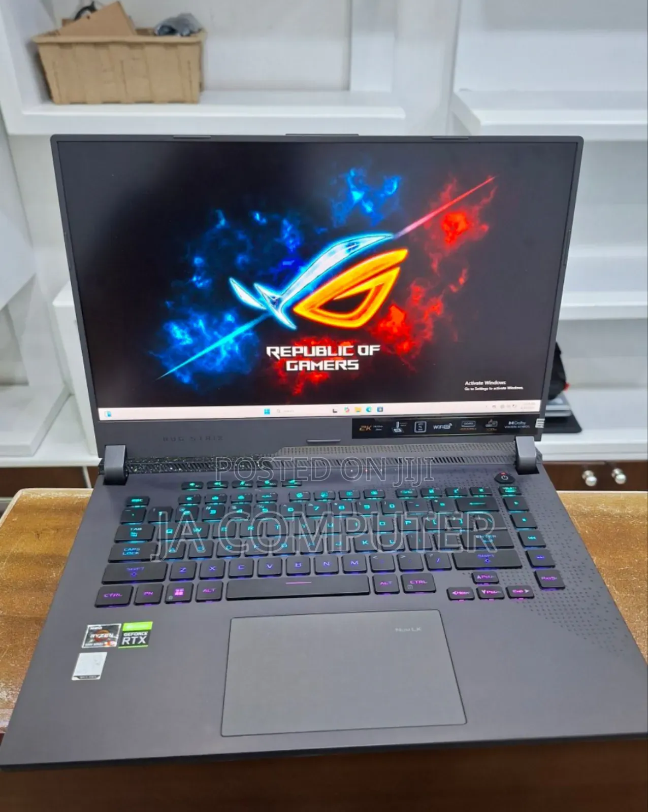 New Laptop Asus ROG Strix G16 G614 16GB AMD Ryzen 9 SSD 512GB