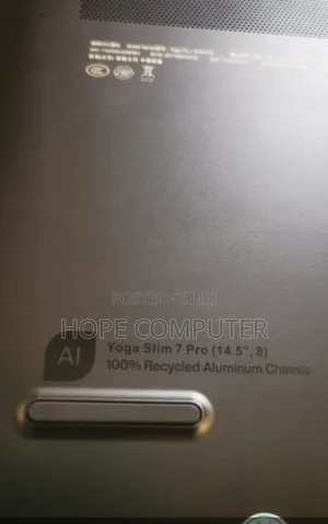 New Laptop Lenovo Yoga 7i 32GB Intel Core I7 SSD 1T