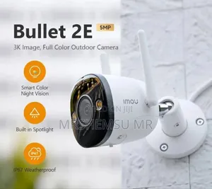 Imou Bullet 2e 5mp Full Color Night Vision Camera Wifi