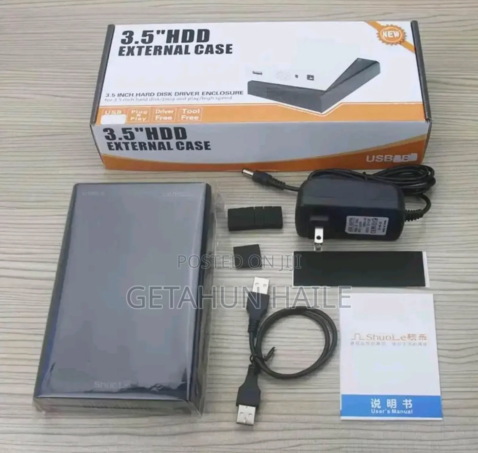 3.5" HDD External Case (External Case for Desktop Harddisk)