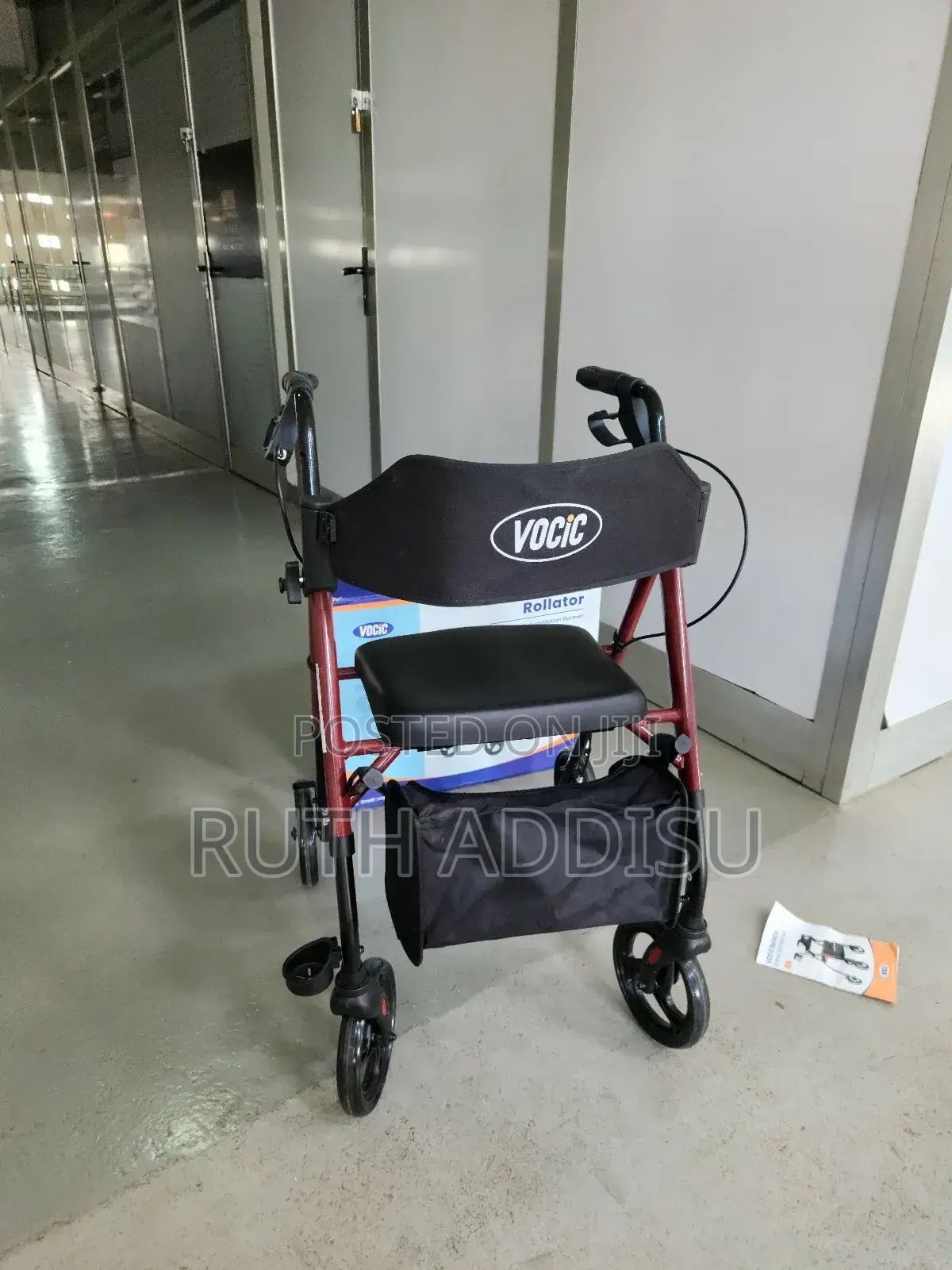 Walker With Seat European Standard銳意walker Foldable Seat