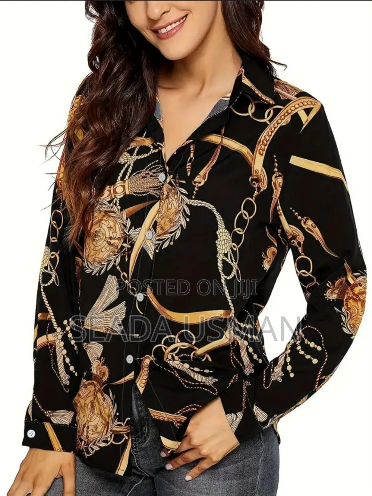 Long-Sleeve Button-Down Shirt