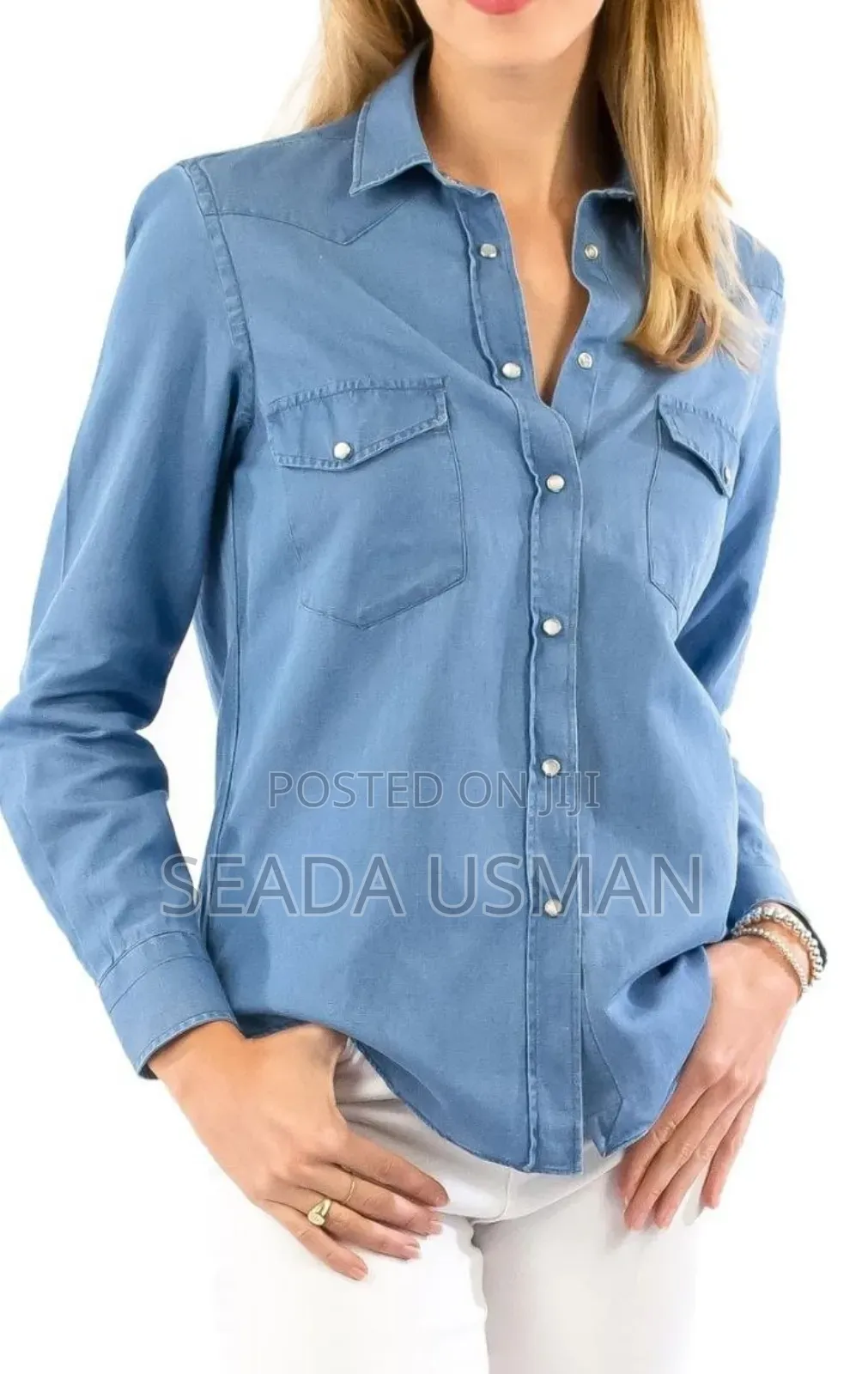 Long-Sleeve Button-Down Shirt