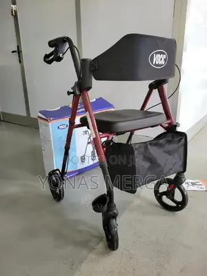 Photo - Walker With Seat, Brakes, Bagظ肌arc Seat 6" Ultra Backrest