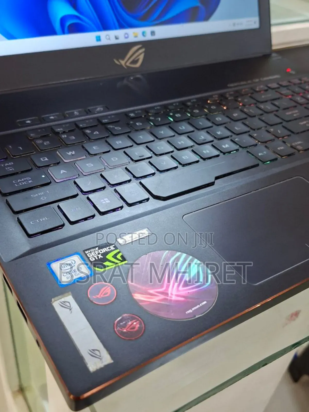 New Laptop Asus ROG Zephyrus G15 16GB Intel Core I7 SSD 1T