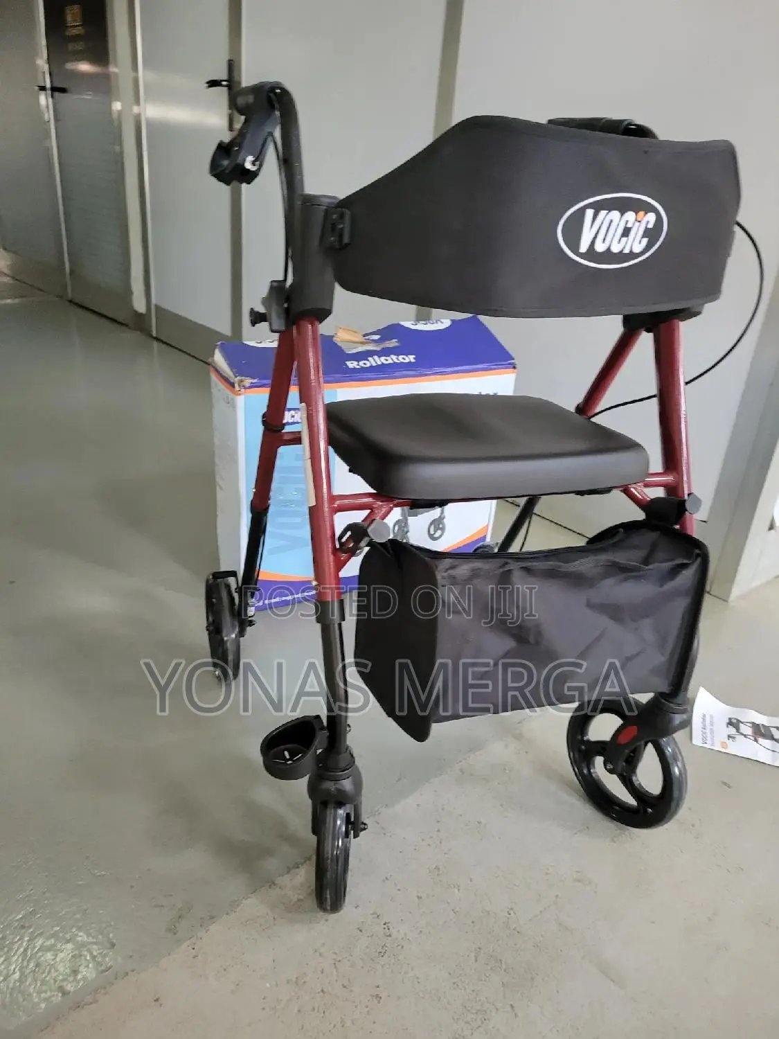 2 in 1 Walker With Seatغዐwalker一vocic Transformable Rollator