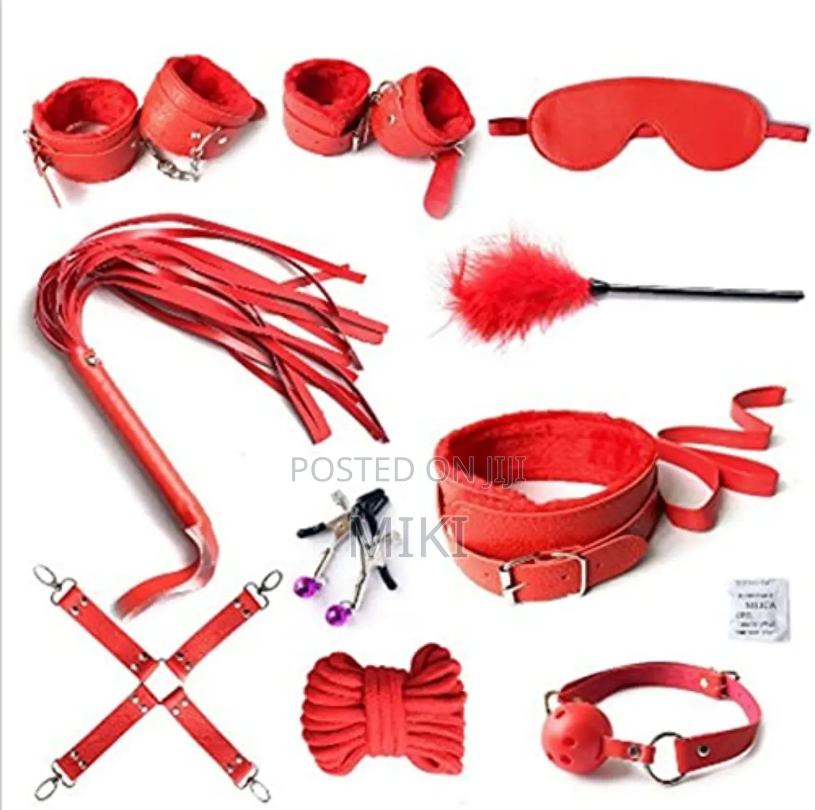 10pcs Bondage BDSM Bondage Restraint Set