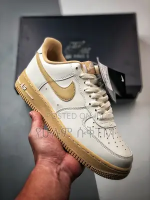 Original Nike Air Force 1 Low ‘07 “Sail Sesame” Men’S Shoes