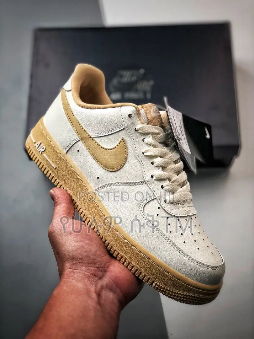Original Nike Air Force 1 Low ‘07 “Sail Sesame” Men’S Shoes