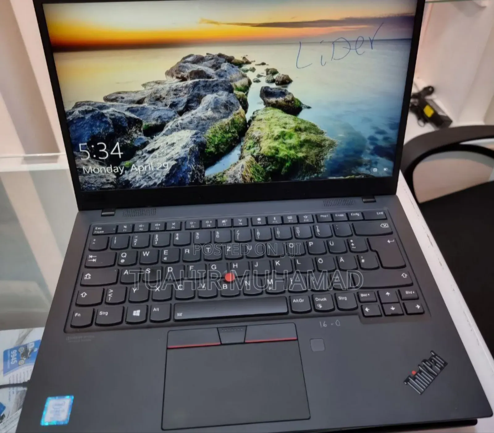 New Laptop Lenovo ThinkPad X1 Carbon 16GB Intel Core I7 SSD 512GB