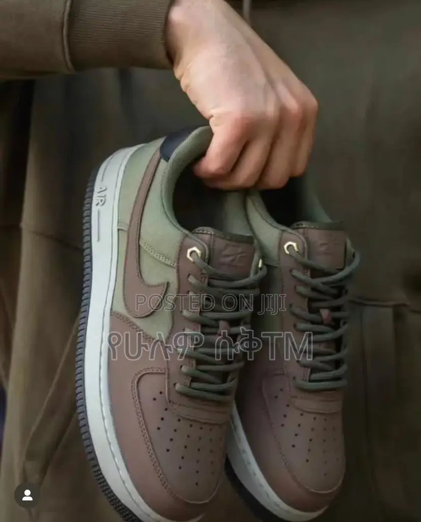 Original Nike Air Force 1 Lo ‘07 Beef Broccoli Men’S Shoes