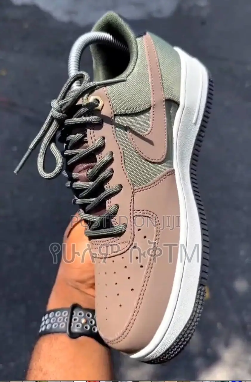 Original Nike Air Force 1 Lo ‘07 Beef Broccoli Men’S Shoes