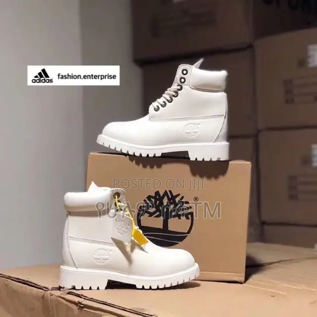 Original Timberland Tims ‘Ghost White’ Men’S Hi Boots Shoes