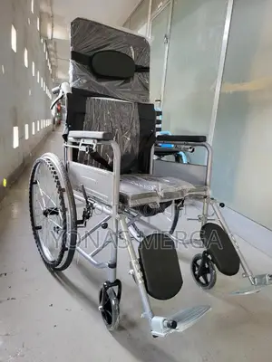 Popo Wheelchair太طleather Toilet Wheelchair (One Wheel))