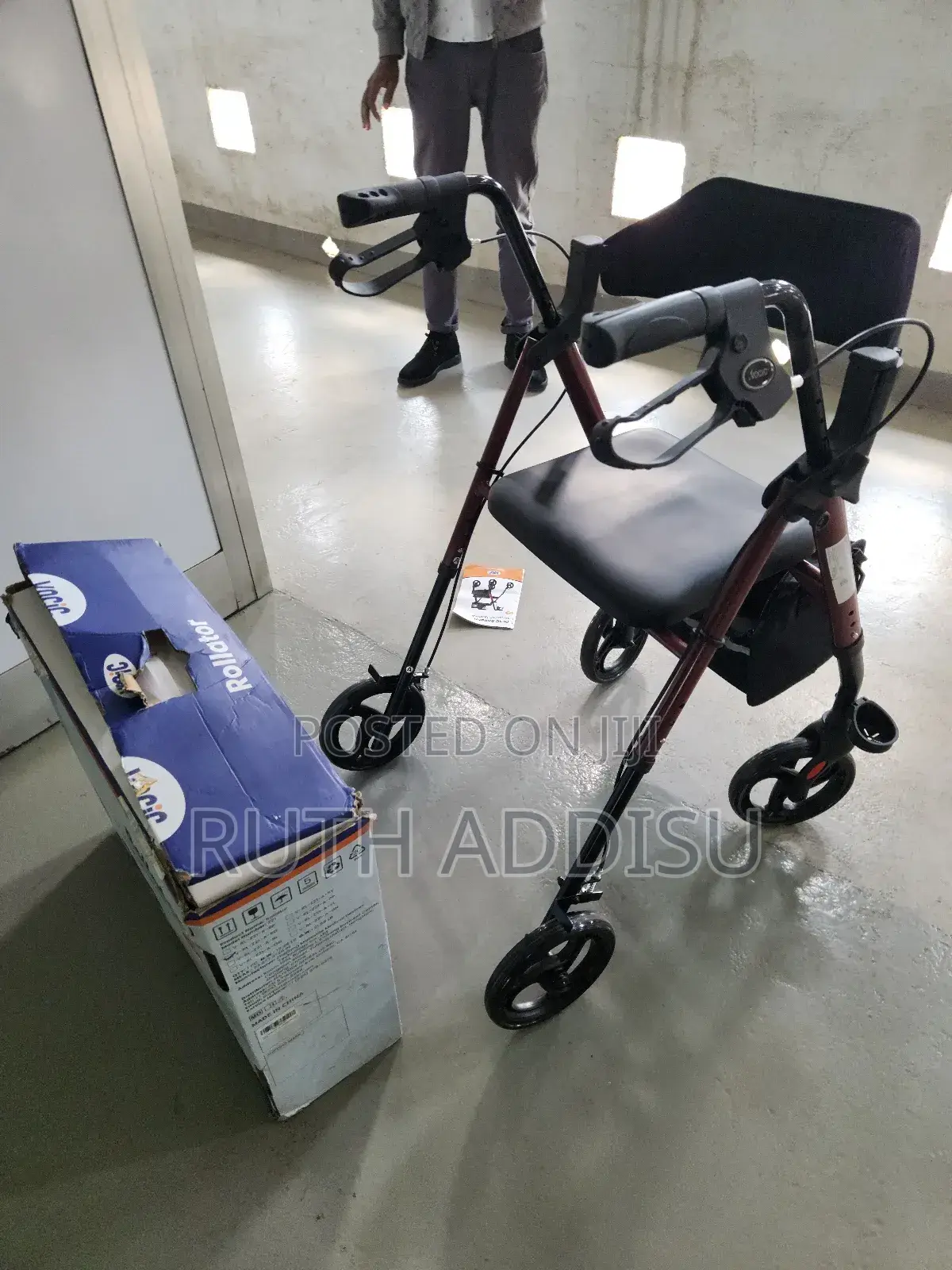 Medical Walker Almunium鋊卌walker Foldable姦淫heavy Duty Walker