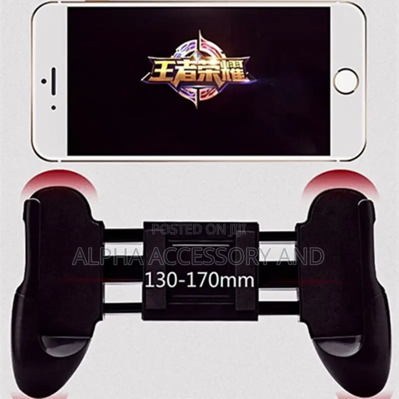 Portable Game Handle Gamepad With Phone Holder