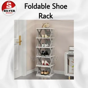 Photo - Foldable Shoe Rack