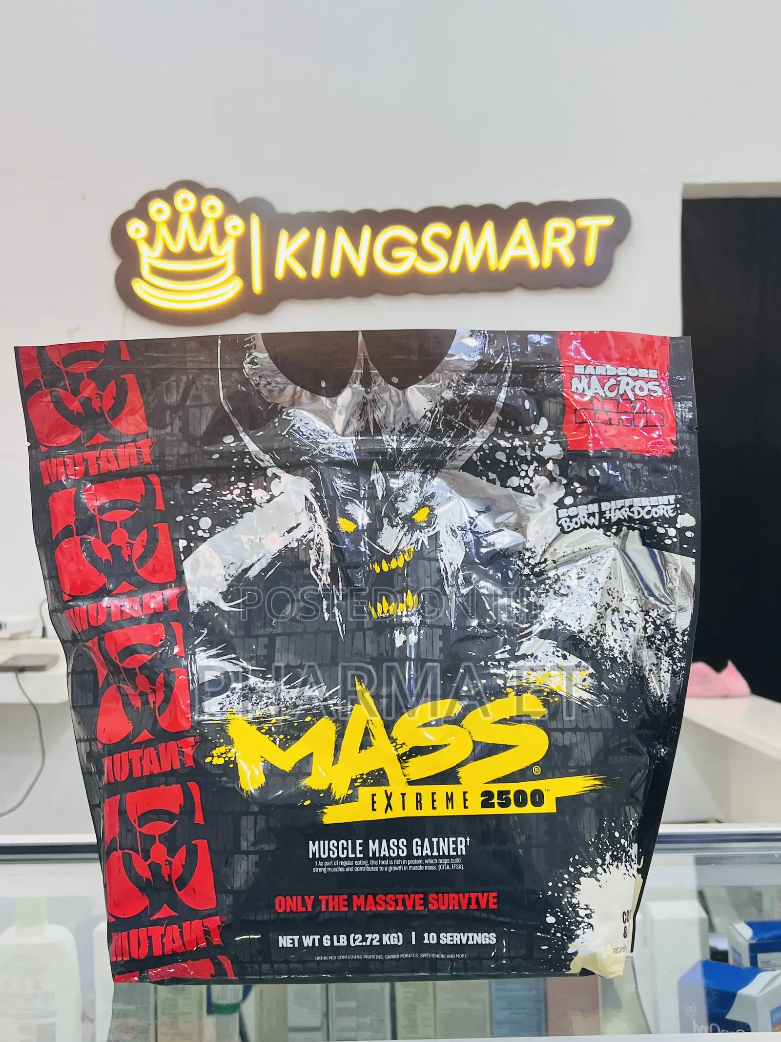 Mutant High Calorie and High Protein Mass Gainer