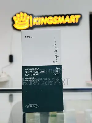 Anua Heartleaf Silky Moisture Sun Cream SPF 50+ Pa+ 