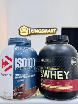 Photo - Optimum Nutrition and Iso Dymatize Whey Proteins (Discount)