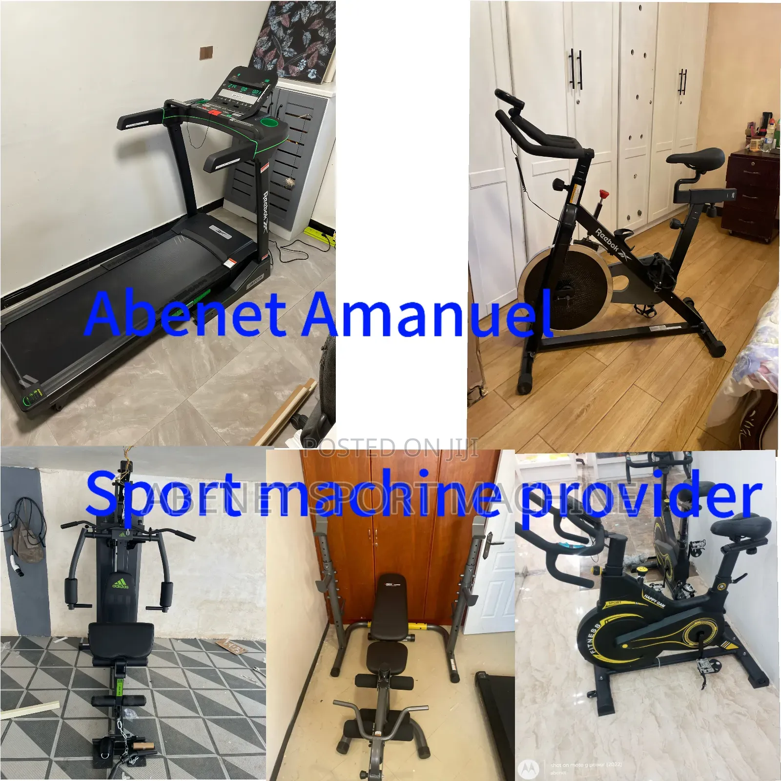 ዘመናዊ የአዉሮጳዉያን ስታንዳርድ የቤት ዉስጥ የስፖርት መስሪያ መሳሪያዎች