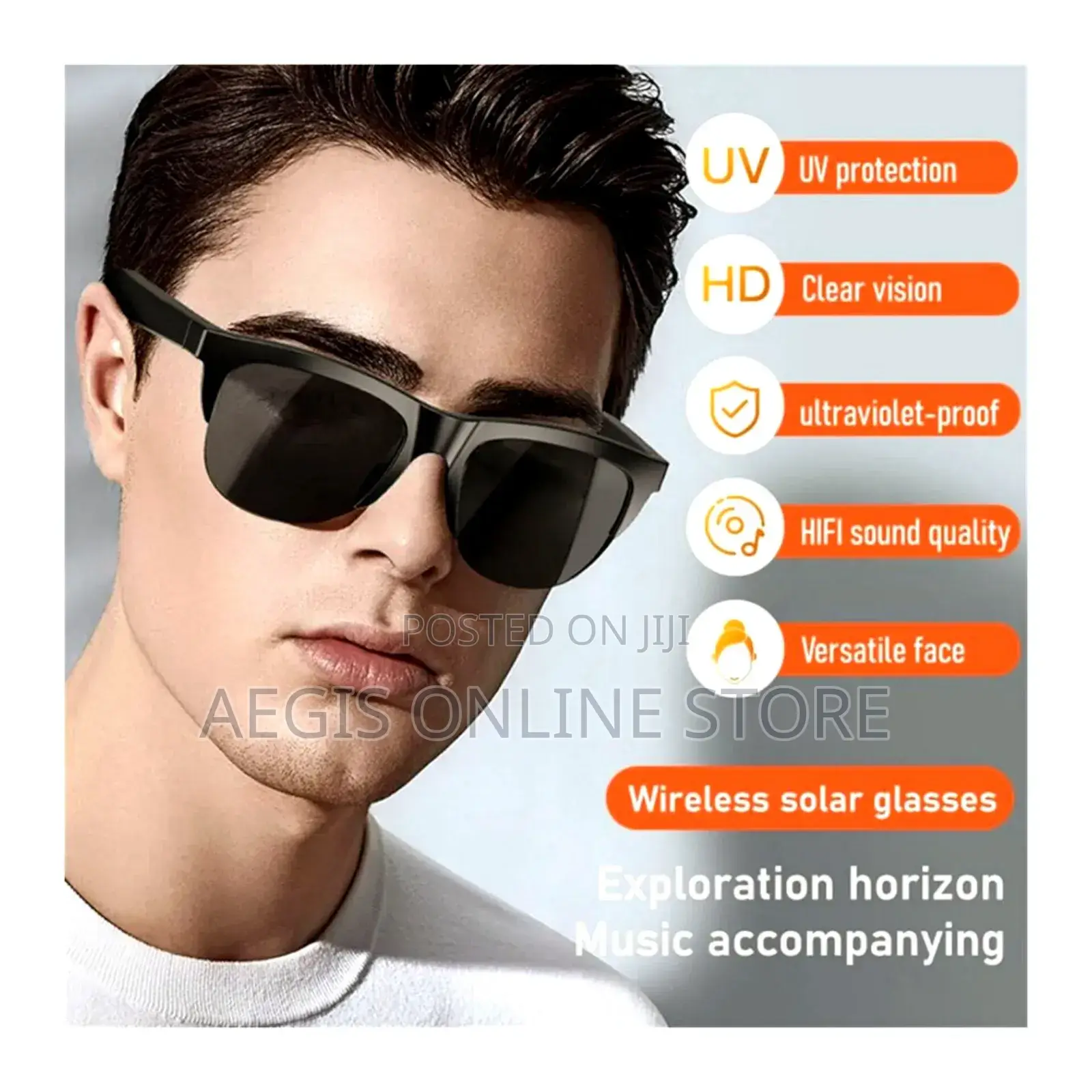 Glasses Wireless Headset