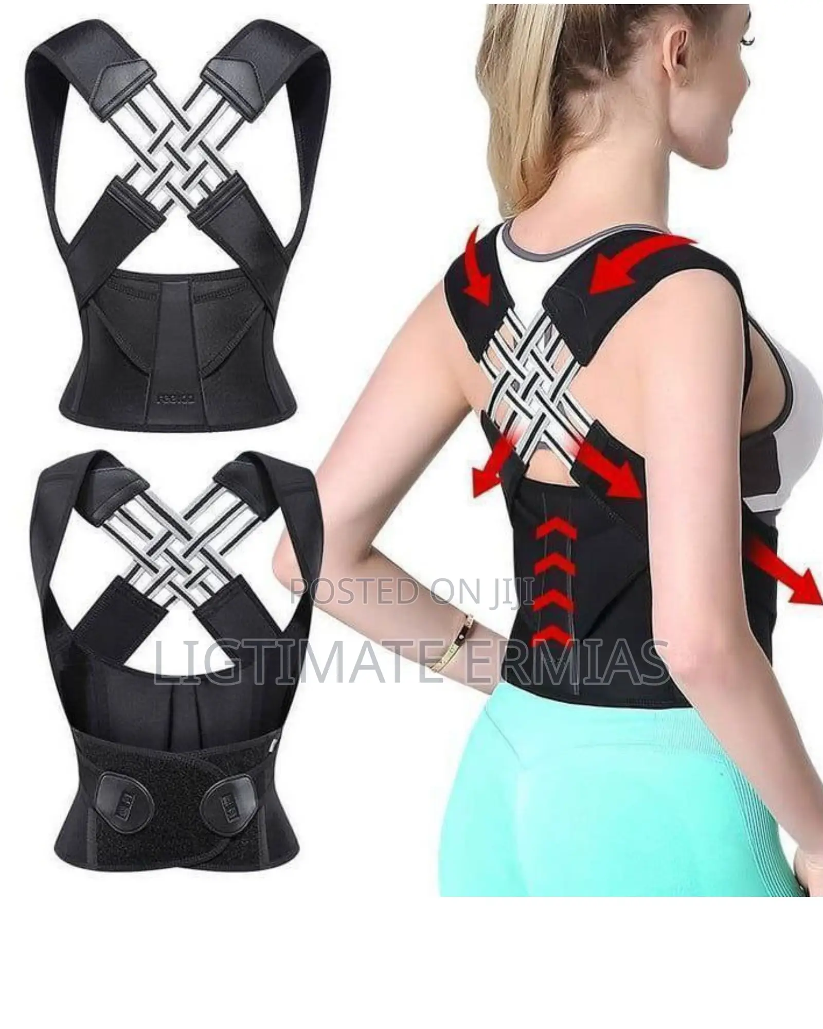 Brand New Adjustable Back Posture Corrector Belt