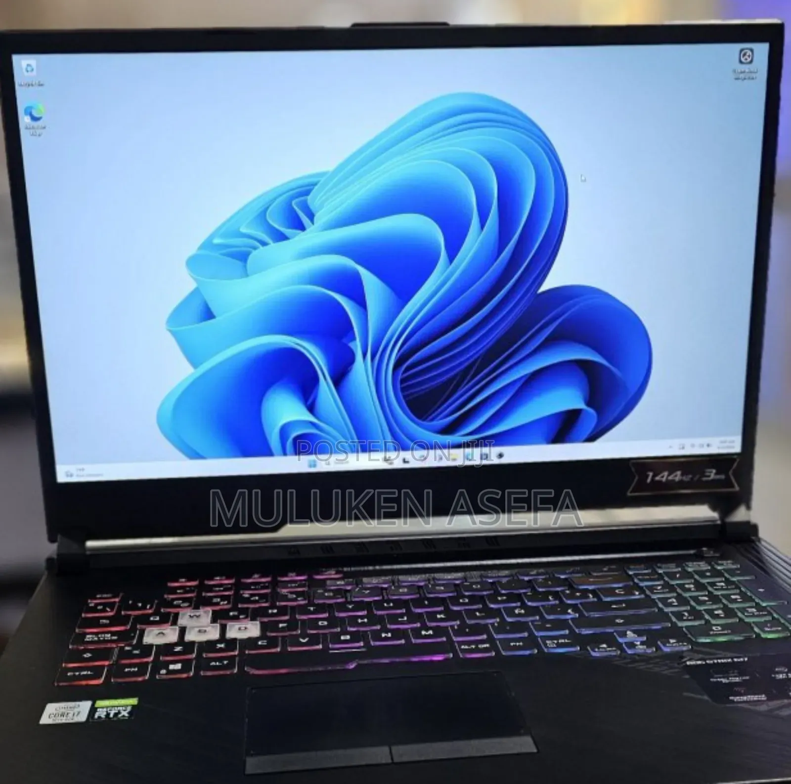 New Laptop Asus ROG Strix G17 32GB Intel Core I7 SSD 1T
