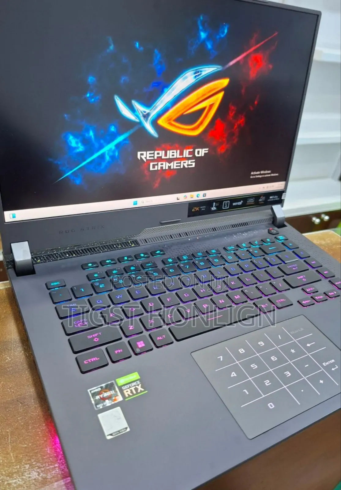 New Laptop Asus ROG Strix G15 16GB AMD Ryzen 9 SSD 1T