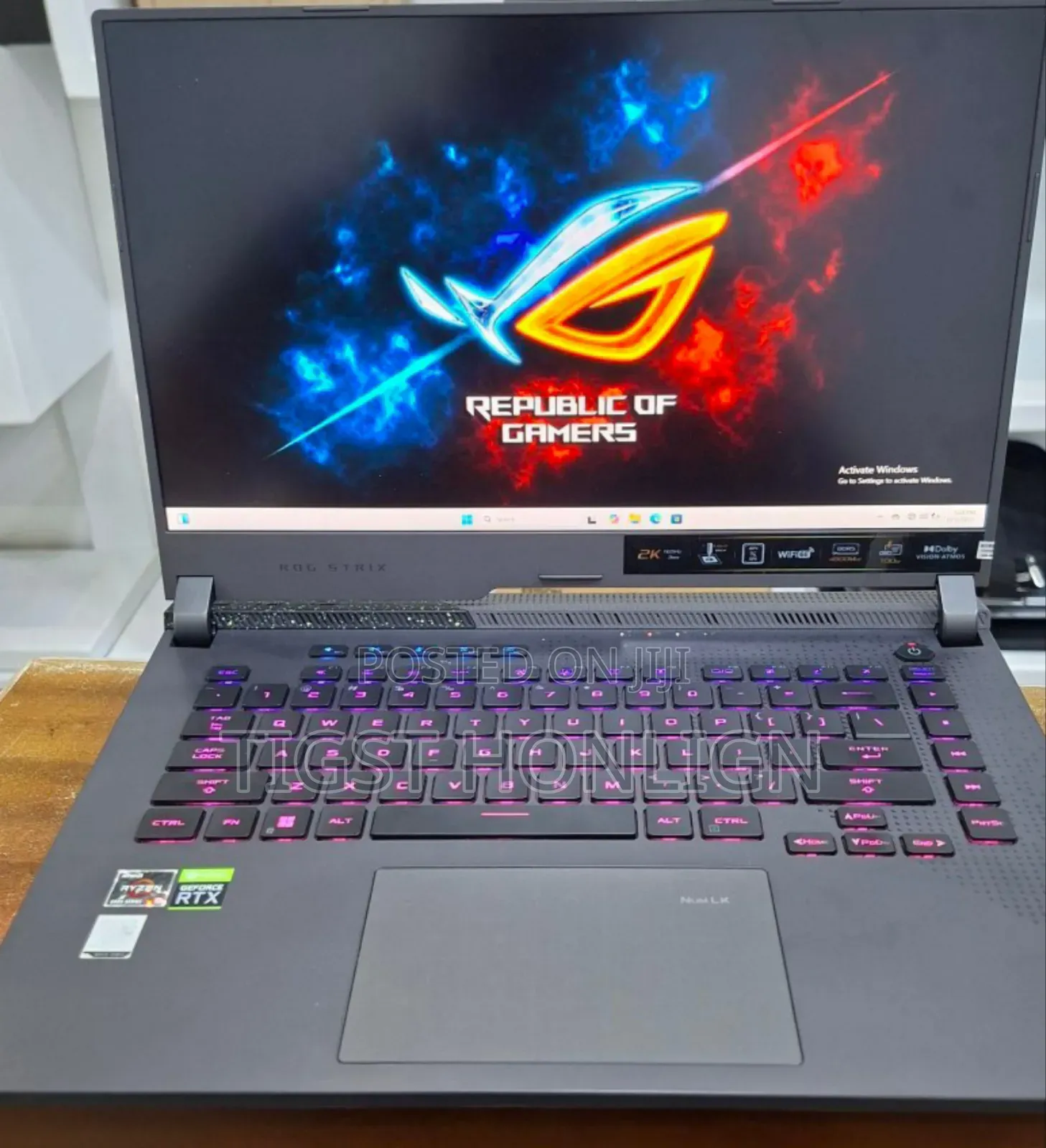 New Laptop Asus ROG Strix G15 16GB AMD Ryzen 9 SSD 1T