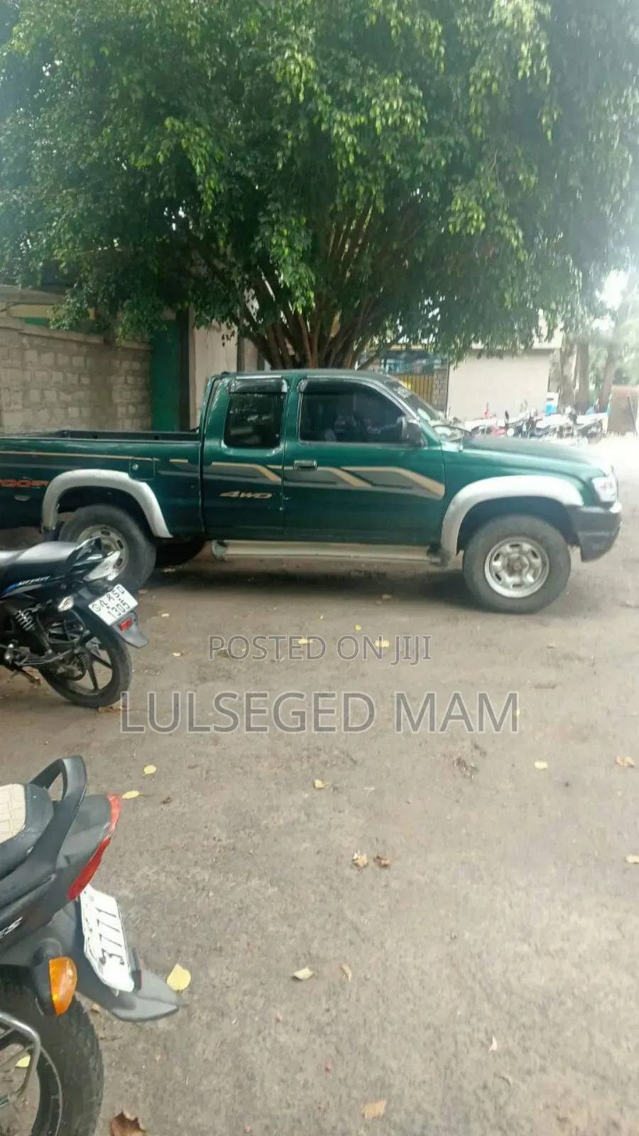 Toyota Hilux 2700i Raider 2004 Green